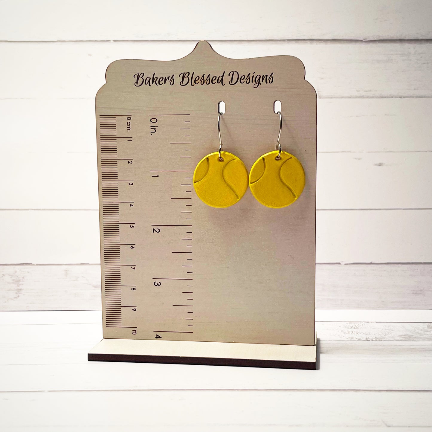 Tennis Ball Earrings