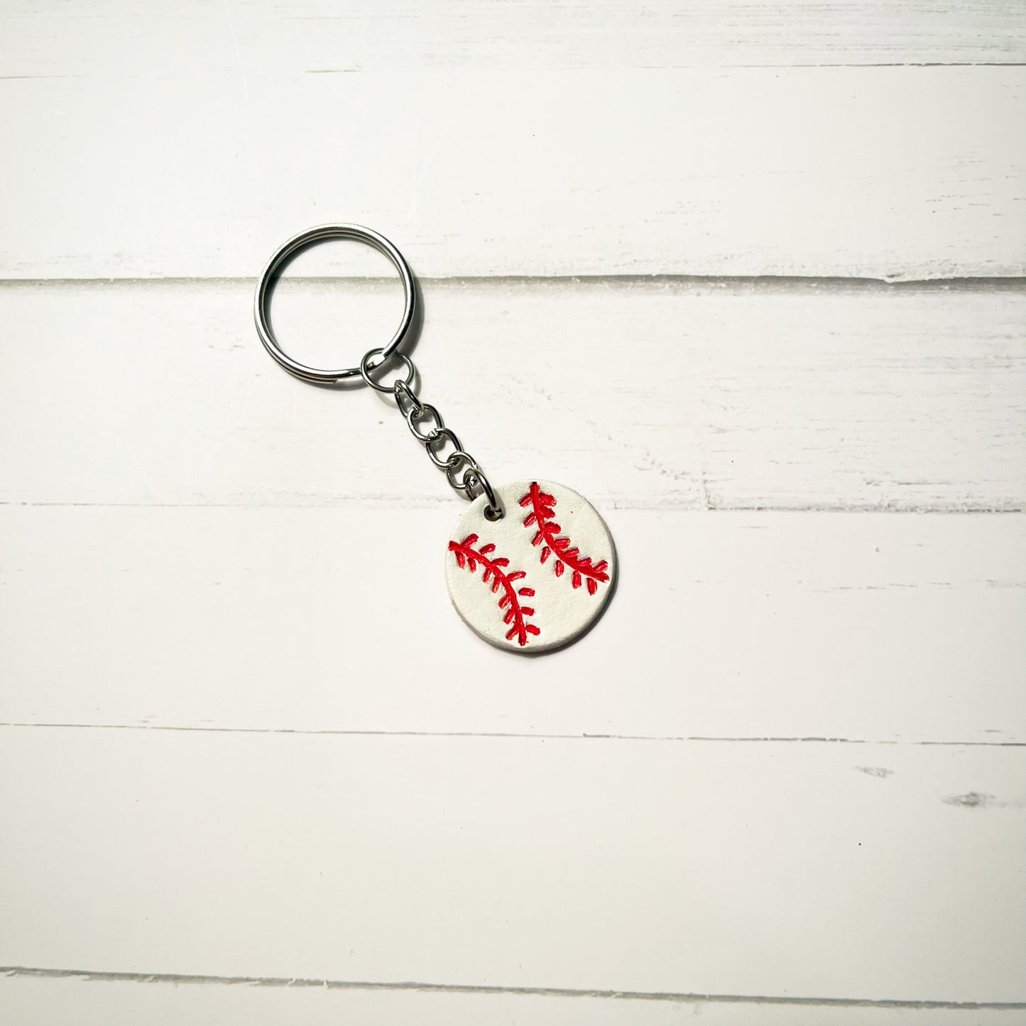 Baseball Keychain