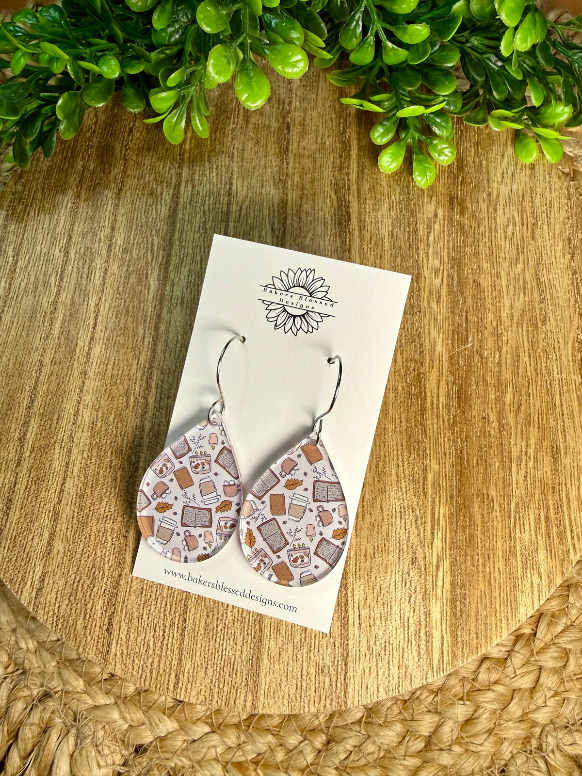 Fall Acrylic Earrings