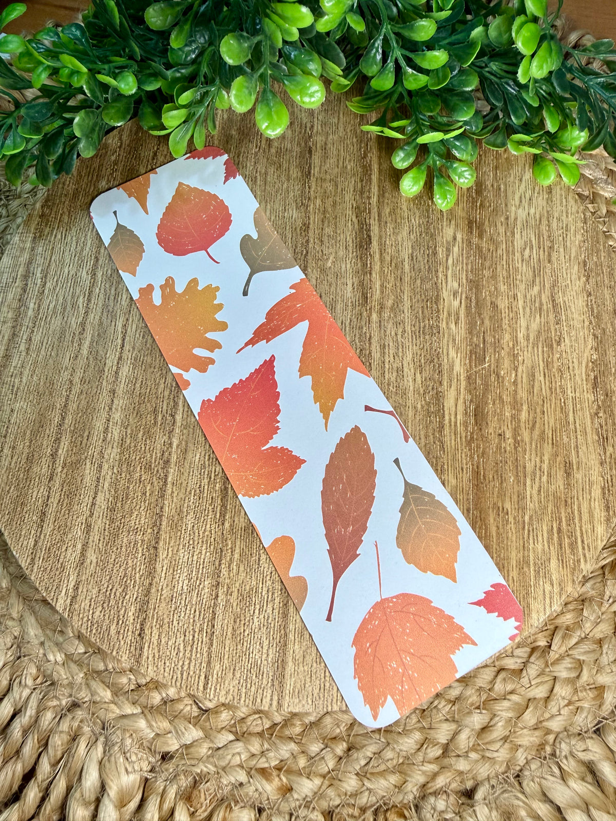 Fall Leaves Bookmark