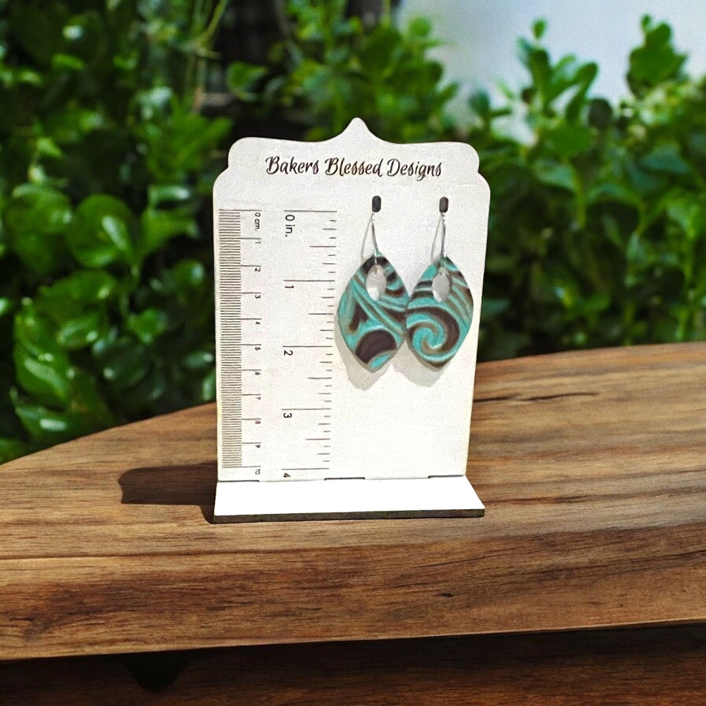 Western Genuine Leather Earrings