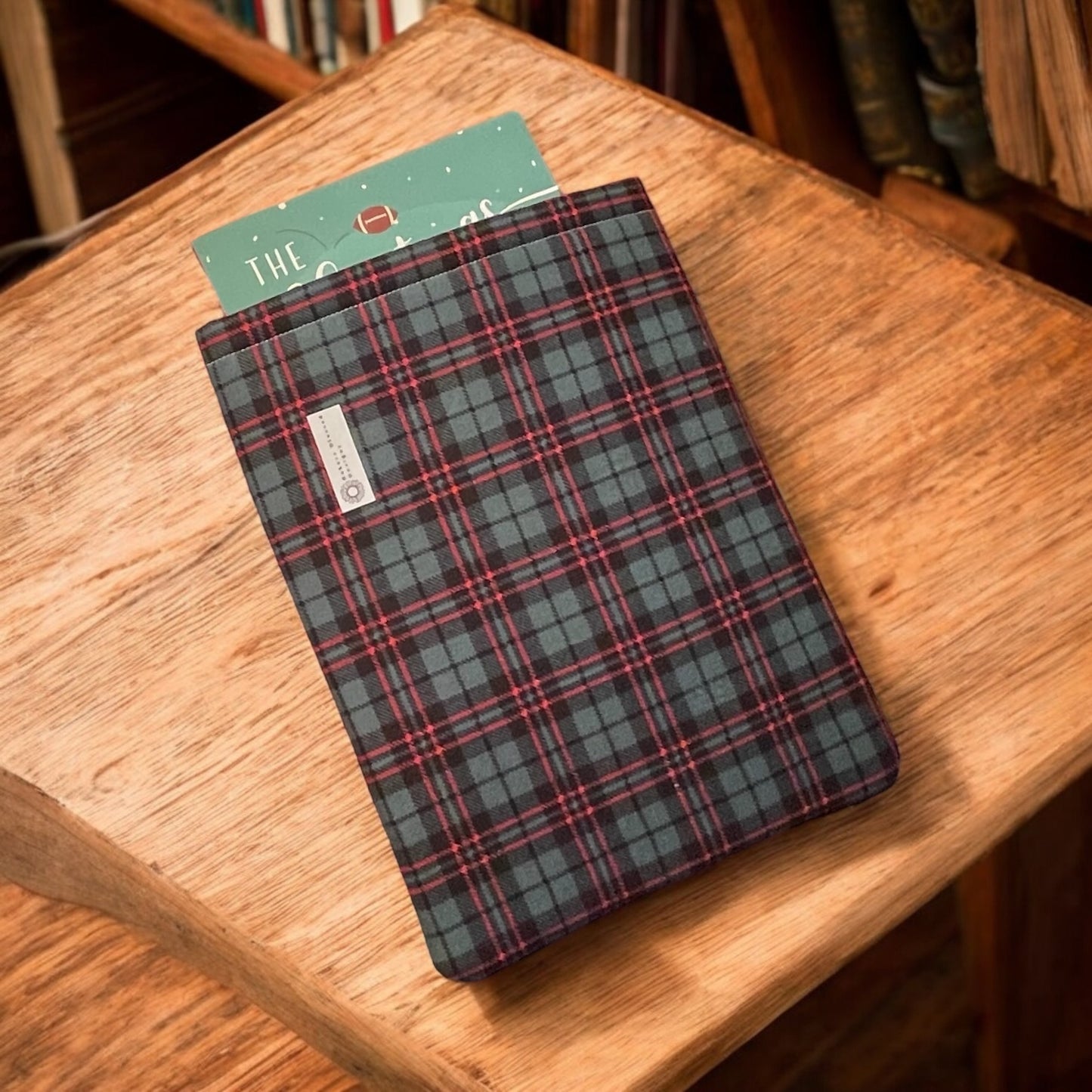 Plaid Book Cozy