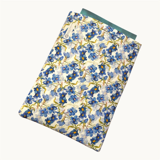 Spring Blue Book Sleeve
