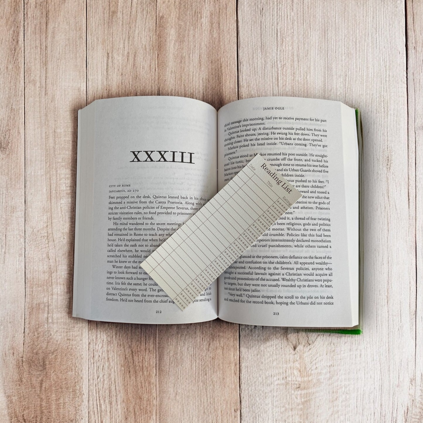 Reading List Bookmark