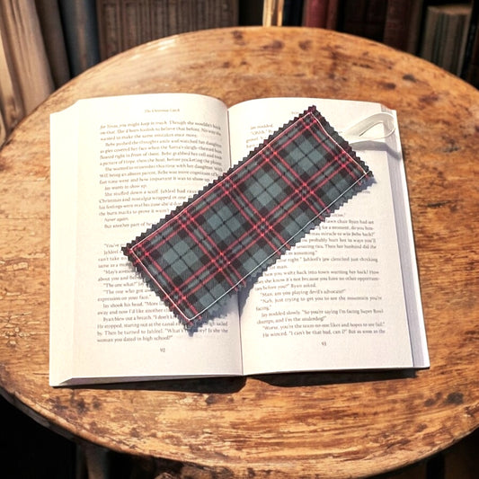 Plaid Bookmark