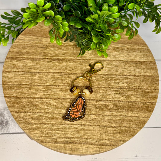 Butterfly Keychain & Purse Charm