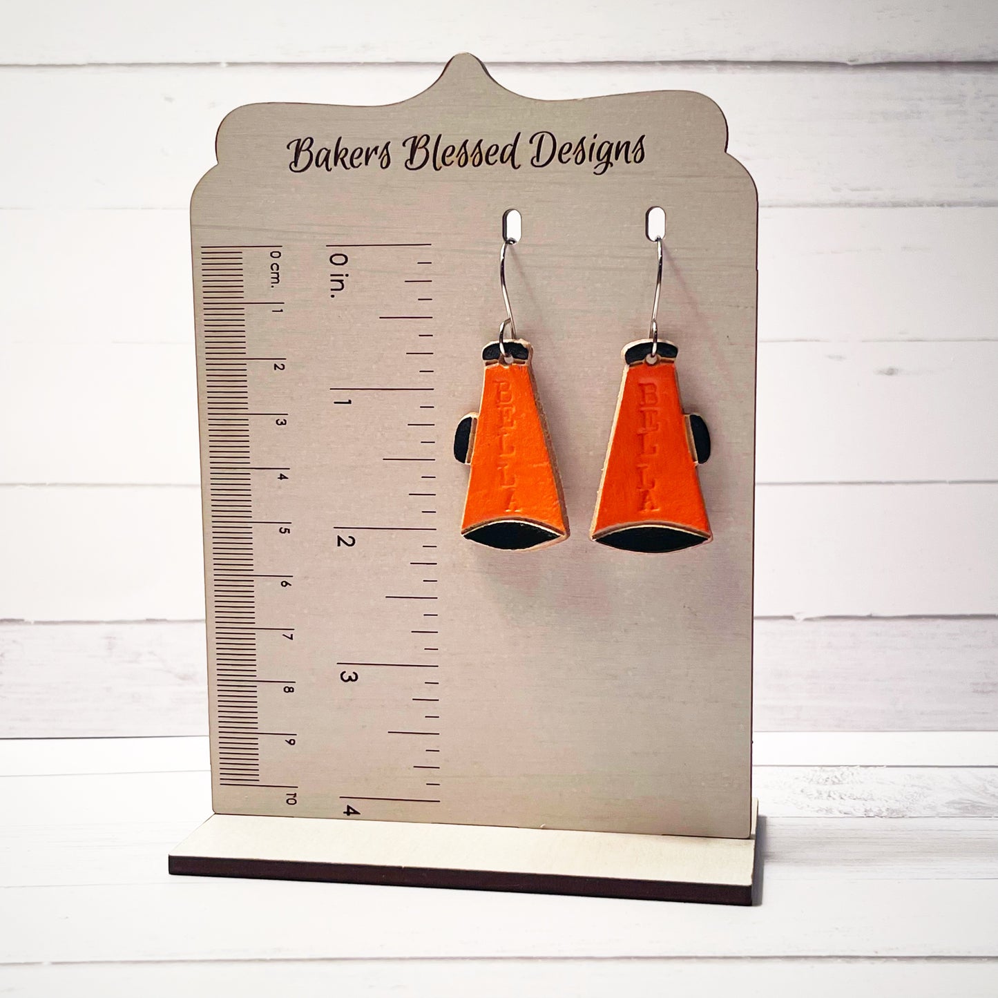 Custom Cheer Earrings