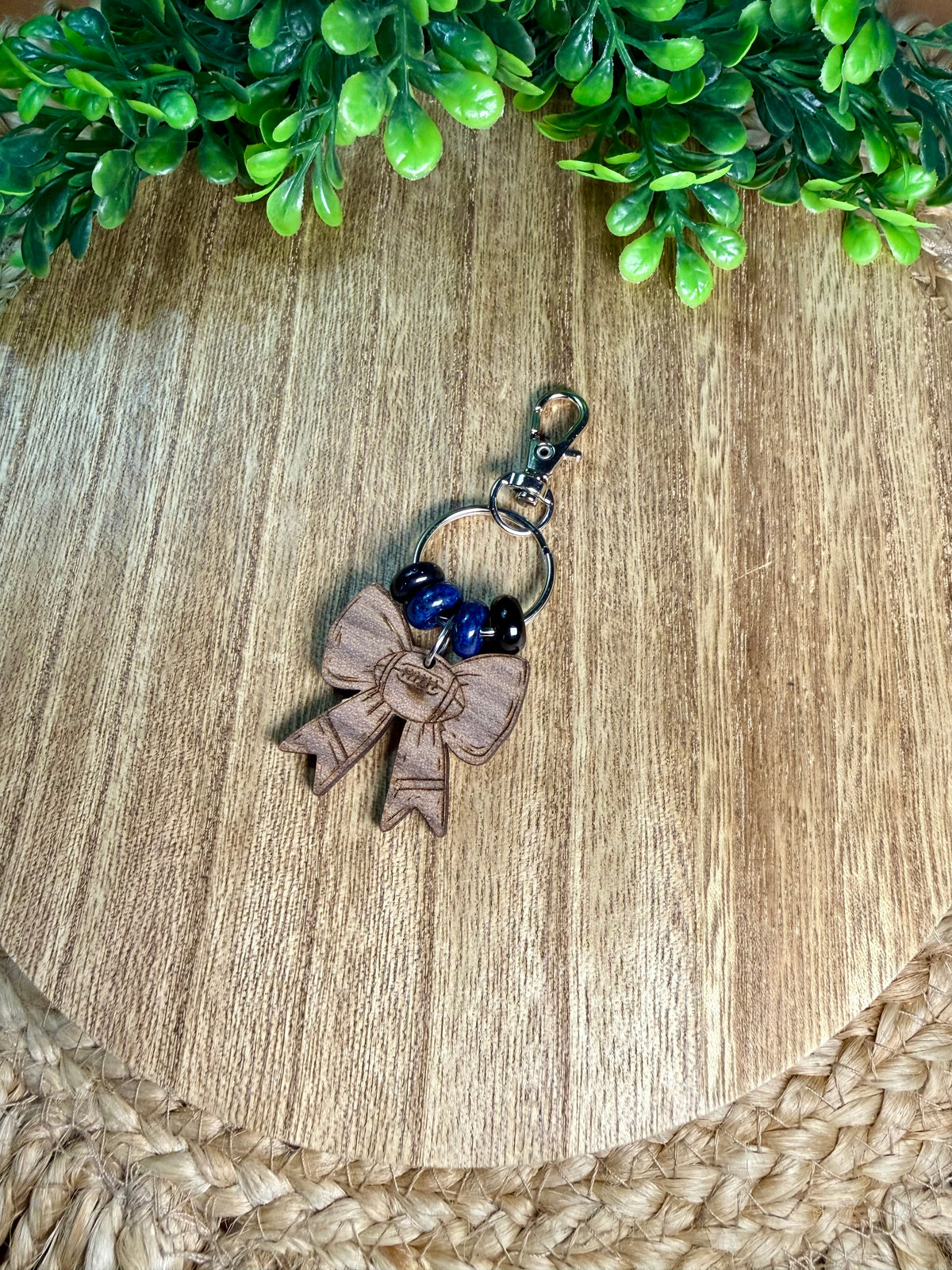 Football Purse Clip / Keychain