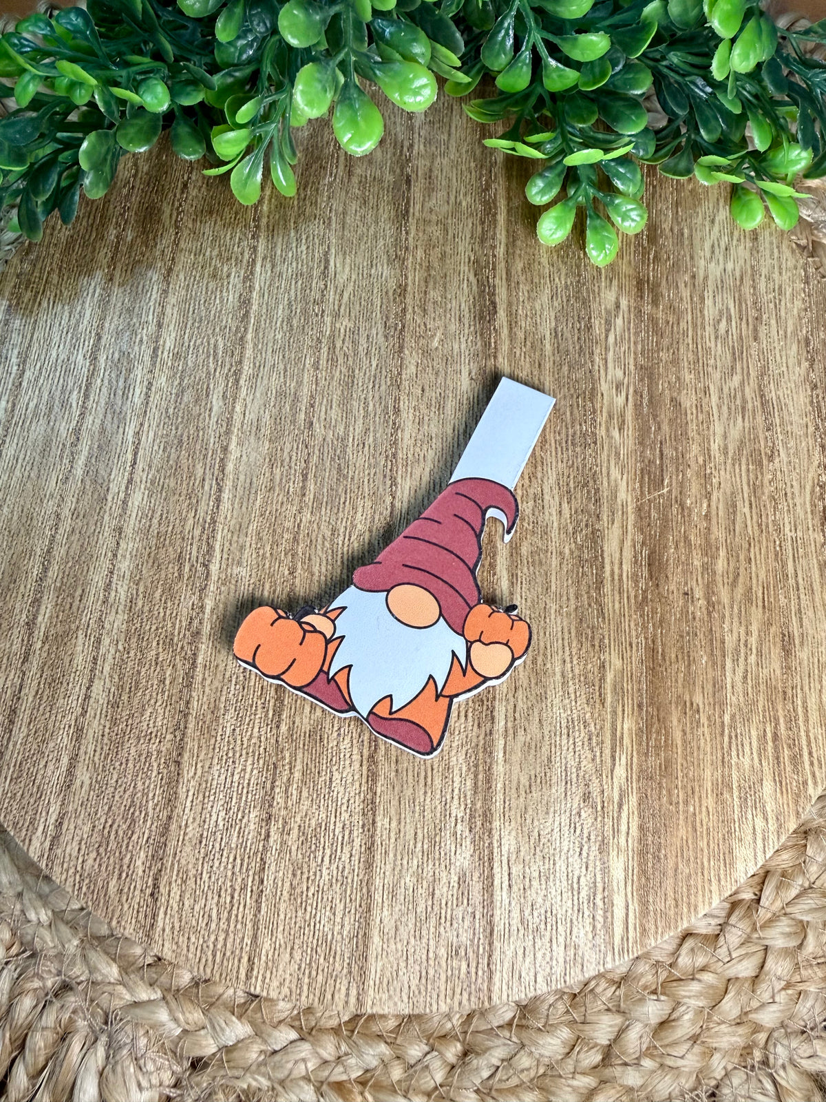 Fall Gnome Magnetic Bookmark