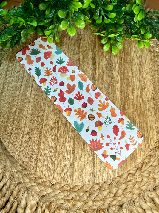 Fall Colorful Bookmark