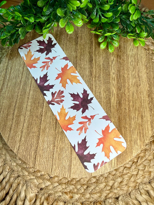 Fall Maple Leaves Bookmark