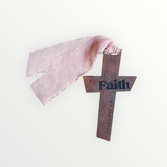 Faith Leather Bible Marker – Handmade Gift
